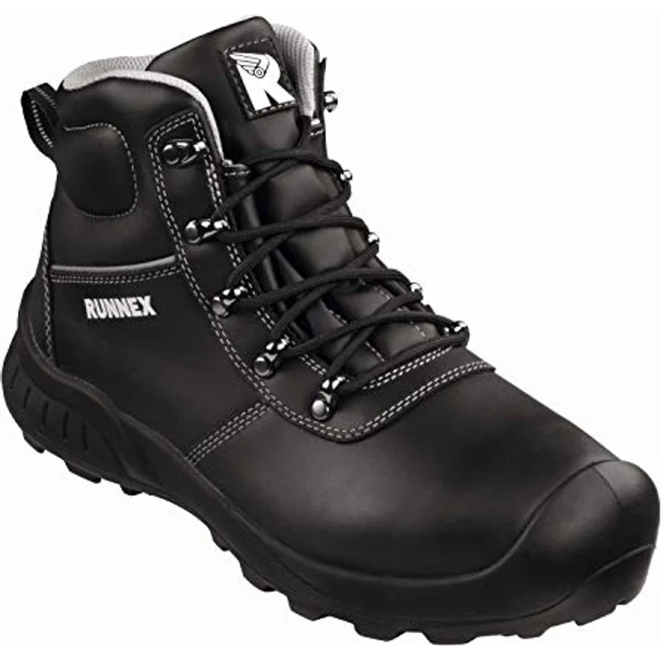 BIG Arbeitsschutz RUNNEX® S3-Sicherheitsschnürstiefel TeamStar, hydrophobiertes Glattleder, Aluminium-Zehenschutzkappe, metallfreie Durchtritthemmung, Größen 36-48 – Bild 5