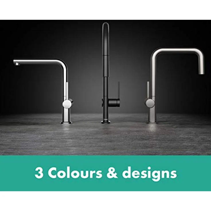 hansgrohe Talis M54, Einhebel-Küchenmischer mit Ausziehauslauf, Chrom, 210 ComfortZone, Temperaturbegrenzung, schwenkbar bis 360° – Bild 9