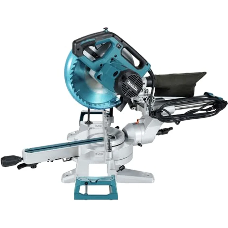 Makita LS1110F Kapp- und Gehrungssäge ohne Akku, ohne Ladegerät 2660 m, 1450 W, mit Sanftanlauf, Motorbremse, doppelt schutzisoliert – Bild 4