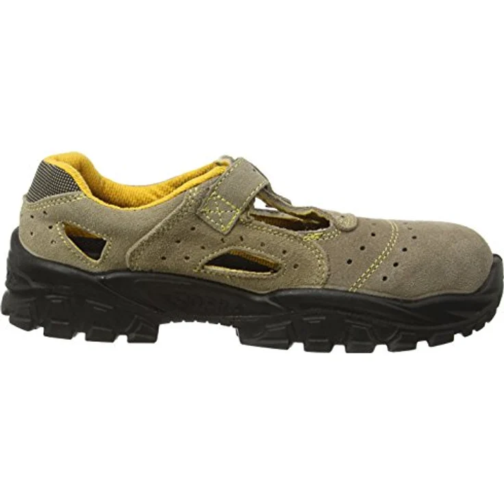 Cofra BRC-BRENTA, Arbeitssandale Sicherheitschuhe S1P SRC, aus Wildleder, PU-Sohle, für warme Wetterbedingungen – Bild 6