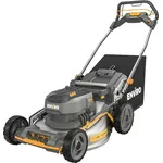 Worx ENVIRO Akku-Rasenmäher EG758, 60 V, 1 Akku (4 Ah), Schnittbreite 51 cm, bürstenloser Motor, 7 Schnitthöhen, stufenloser Radantrieb