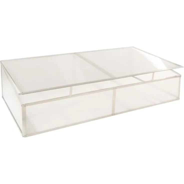 WESTMANN Aluminium Frühbeetaufsatz Genus 170 | Hochbeetabdeckung mit Polycarbonat-Doppelstegpaneelen | Zubehör für Hochbeet Klassik 170 | Silber | 165x85x41 cm – Bild 4