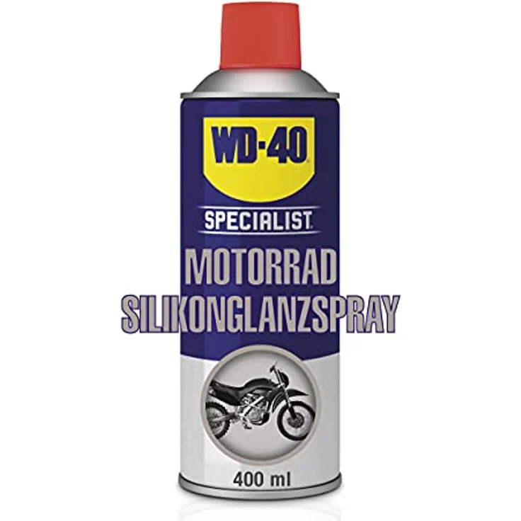 WD-40 Specialist Motorrad Silikonglanzspray 400ml | | Motorrad Glanzspray | WD40 Pflegemittel | Motorrad Silikonspray – Bild 2