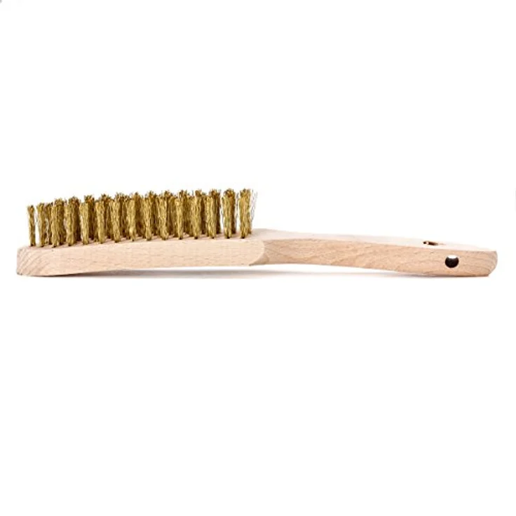 Lessmann Handbürste 4 Reihen MES gew. 0,25 mm, 107441EZ – Bild 1