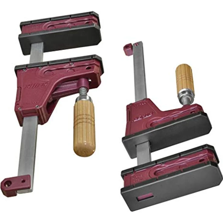 Piher Parallelzwinge, Korpuszwinge PRL400, 80cm, Spannkraft 400kg – Bild 6
