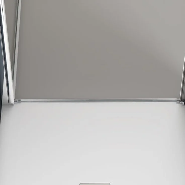 doporro Dusch-Drehtür Nischentür Teramo36K Klarglas 80x195 cm NANO-Beschichtung ESG-Sicherheitsglas – Bild 7