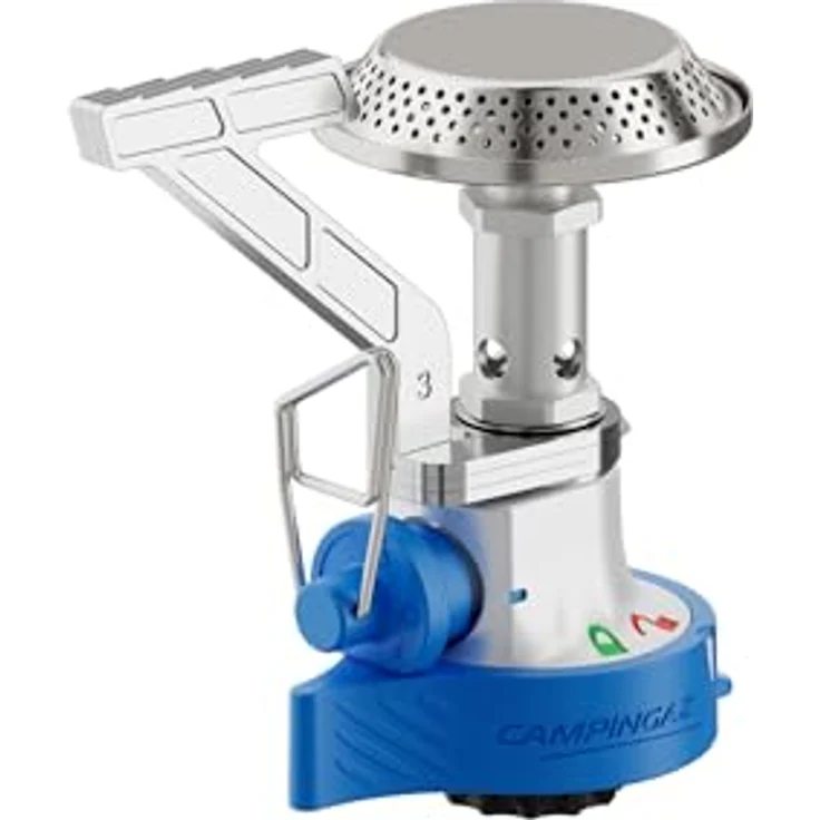 Campingaz Campingkocher Twister Connect, Gaskocher mit 2,9 kW Leistung und transportabler Tragetasche, blau-silber – Bild 6