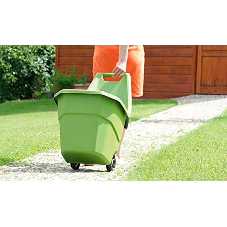 Prosperplast LoadGo II, zweirädrige Transportschubkarre mit 85 L Kapazität, leicht und stabil – Bild 2