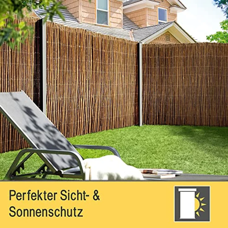 Sol Royal Sichtschutzmatte Weide SolVision W79 100cm, 300cm – Bild 2