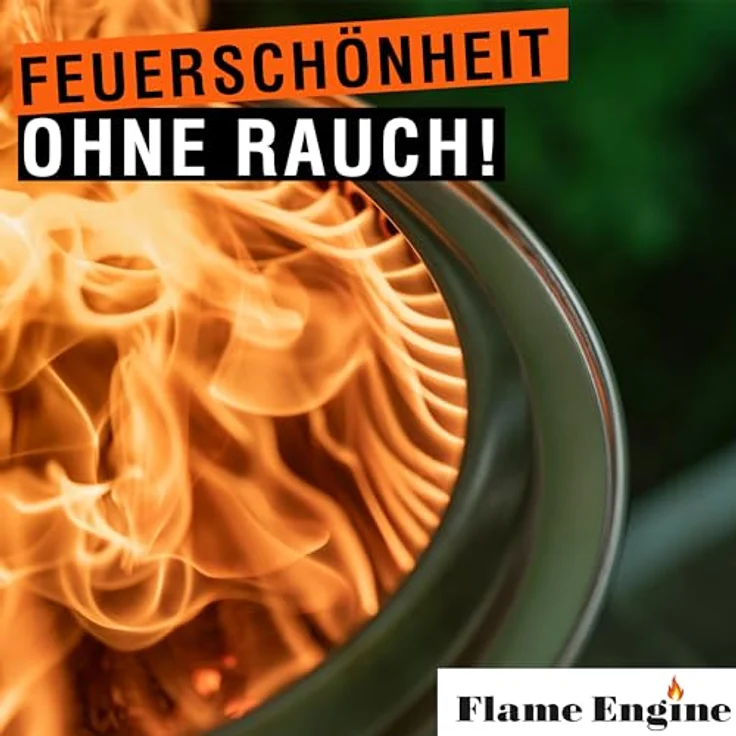 Flame Engine Feuerschale Vulcano Vesuv – Bild 3