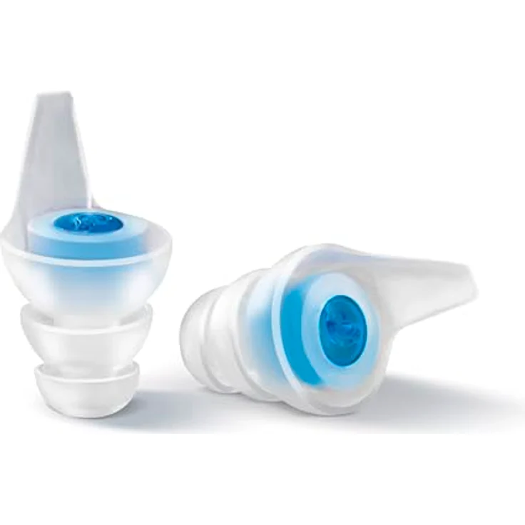 OHROPAX Travel Ohrstöpsel mit patentiertem Spezialfilter, reguliert Druckausgleich, SNR 16 dB, 1 Paar mit Filter + 1 kleines Paar, wiederverwendbar – Bild 5