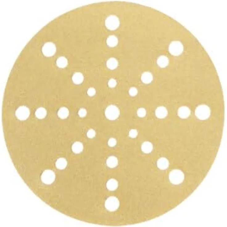STIER Schleifscheiben Universal D150 / P120 / 16-Loch, 50 Stk., hochgradiges Korundkorn für beste Schneidleistung, made in Germany