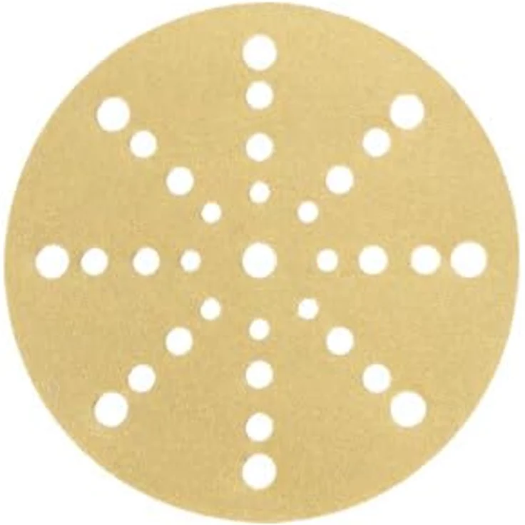 STIER Schleifscheiben Universal D150 / P120 / 16-Loch, 50 Stk., hochgradiges Korundkorn für beste Schneidleistung, made in Germany – Bild 1