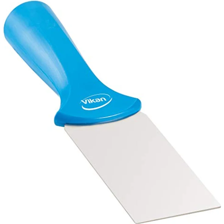 Vikan Roestvrijstalen Schraper, schmales Polypropylen-Modell mit Edelstahlblatt, ergonomisches Design, FDA-konform, 205 x 50 mm – Bild 2