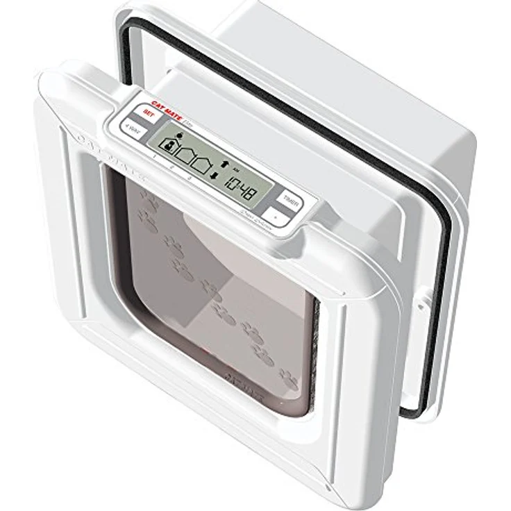 Cat Mate Tür Elite Selective Chip and Disc B: 25 cm H: 26 cm weiss – Bild 1