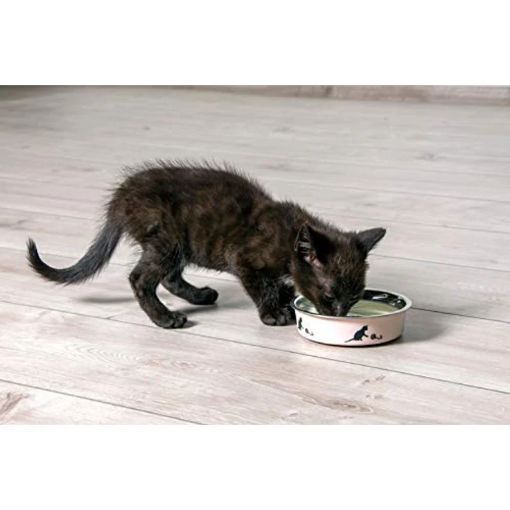 Karlie Ascar Katzennapf, Edelstahl, Rosa, 160 ml, Durchm.10 cm – Bild 3