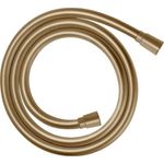 hansgrohe Isiflex - universal Duschschlauch 1,60m, mit Verdrehschutz, flexibler Brauseschlauch mit Knickschutz, inkl. Dichtungsringe, Brushed Bronze