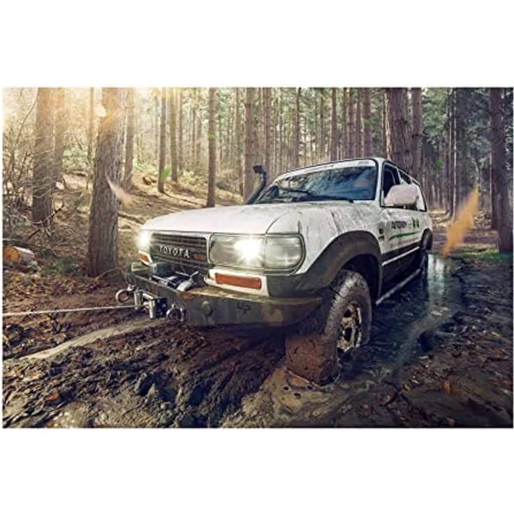 Seilwinde Elektrische 12 V Motorwinde Seilhebezug Seilzug 1590 Kg MSW – Bild 8