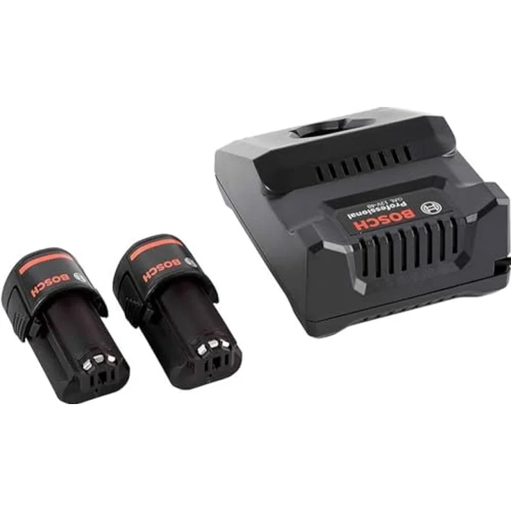 Bosch Professional 12V System Akku Set (2x2.0 Ah Akku Ladegerät GAL 12V-40 C132, im Karton) – Bild 3