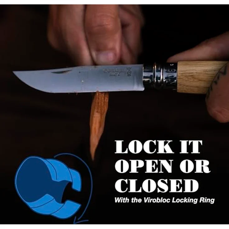 Opinel Taschenmesser No. 06 Eichenholz – Bild 6