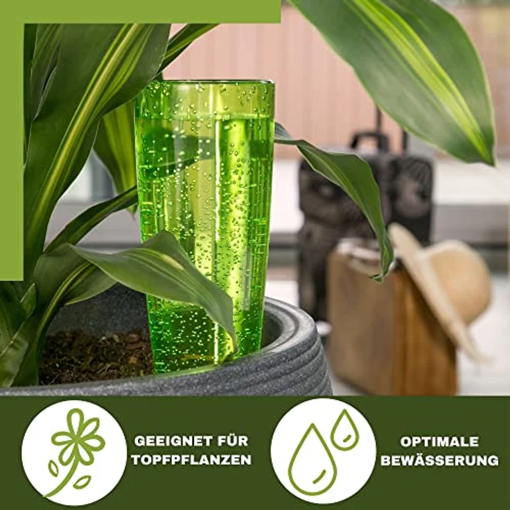 Copa M Bewässerung Wasserspender Bewässerungskugel grün (4, Grün) - Scheurich – Bild 4