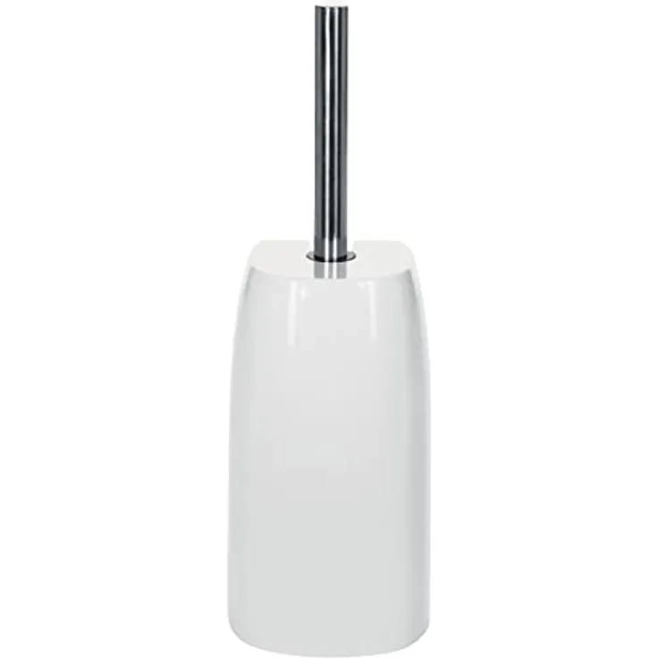 Spirella WC Bürste Klobürste Toilettenbürste hochwertig „Pure“ ØxH: 12 x 35,5cm - Weiß
