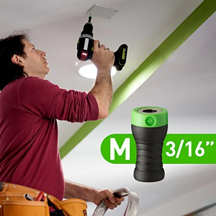 COFI 1453 Bit-Schraubendreher 10 Teiliger Set aus 5 Magnetdriver und 5 Punkten verschiedene Farben – Bild 3