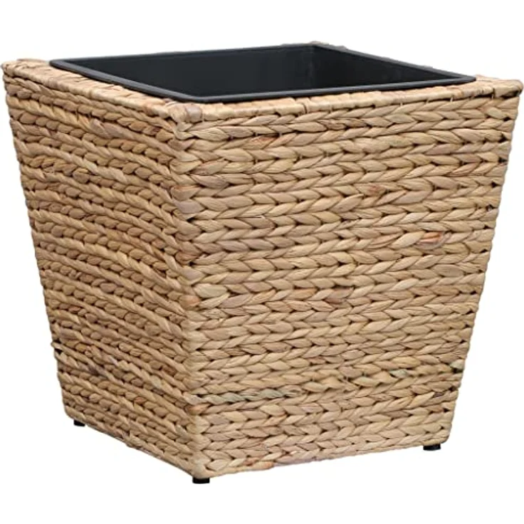 vidaXL Hochbeet 3-TLG. Pflanzkübel Blumenkübel Blumentopf Pflanztopf Übertopf Blumenkasten Pflanzgefäß Set Pflanzeinsatz Garten Wasserhyazinthe – Bild 5