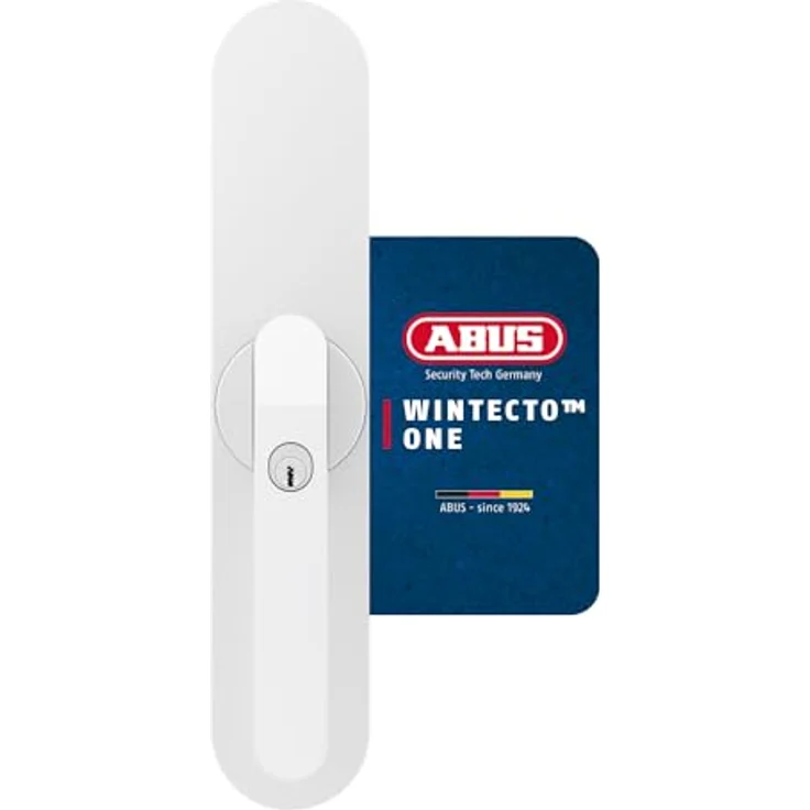 ABUS WINTECTO One, smarter Fensterantrieb mit Alarmfunktion, einfache Montage ohne Bohren, Weiß, gleichschließend (AL0145) – Bild 1