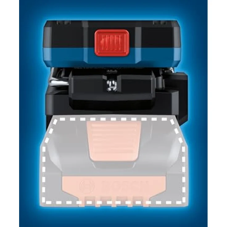Bosch Arbeitsleuchte GLI Professional LED, für 18V Akkus und Magnet, 800 Lumen – Bild 3