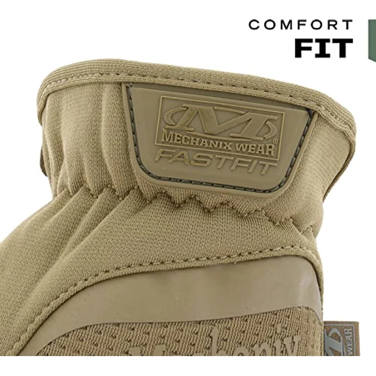 Mechanix Wear: FastFit Coyote Taktische Arbeitshandschuhe – Berührungsfähig, formschlüssig, hohe Fingerfertigkeit (X-Large, Coyote) – Bild 4