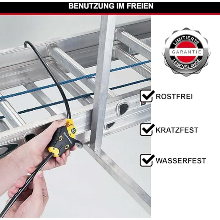 Master Lock verstellbares Python Verschlusskabel 10mm 8420EURD – Bild 4