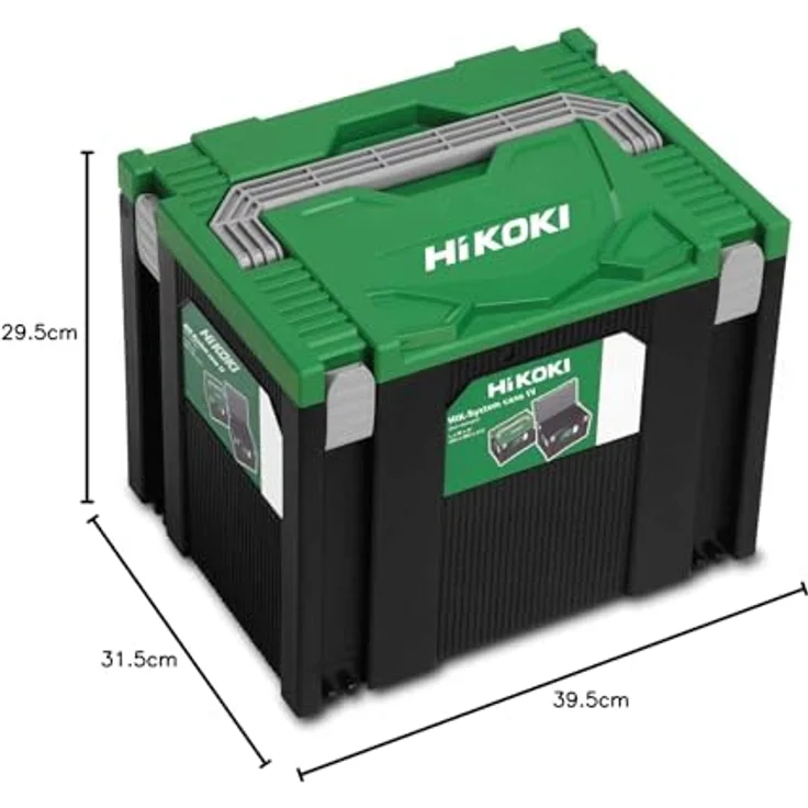 Hitachi Transportkoffer HSC, Grün Schwarz, 295x395x315 – Bild 4
