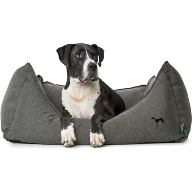 Hunter Hunde-Sofa Livingston anthrazit M – 80x60 cm – Bild 2