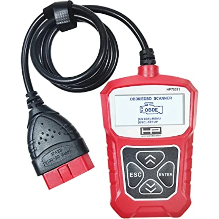 HP Autozubehör OBD II Diagnosetool OBD II Diagnosegerät 75311 Passend für (Auto-Marke): Universal uneingeschränkt 1St. – Bild 2
