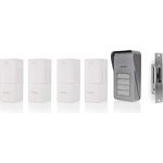 Byron Funk Gegensprechanlage für 4 Familienhaus mit Türöffner - Preisvergleich