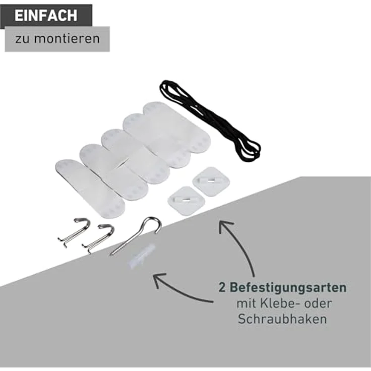 Windhager Moskitonetz 2,5 x 12,5 m weiß, UV-stabilisiert und waschbar bis 30° – Bild 4