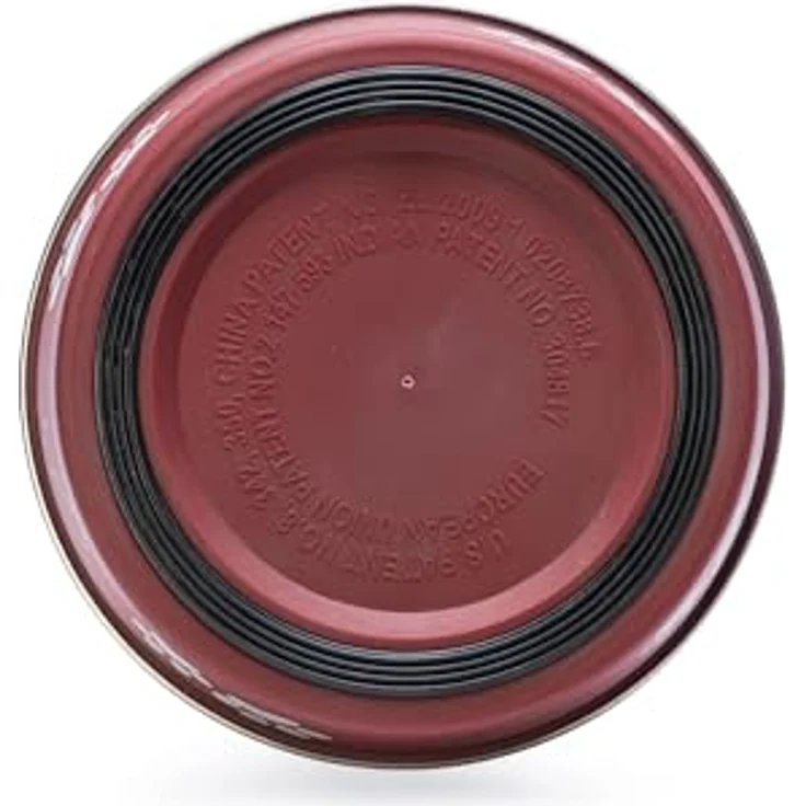 Karlie Ascar, Hundenapf aus Edelstahl, Dunkelrot, 1500 ml, Anti-Rutsch-Gummiring, spülmaschinenfest, Durchmesser 19-21 cm – Bild 5
