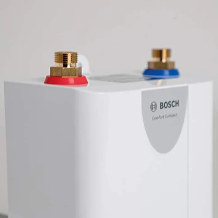 Bosch Tronic Comfort Compact, elektronischer Klein-Durchlauferhitzer 3,6 kW, steckerfertig, kompakt, Untertisch, Weiß-Grau – Bild 4