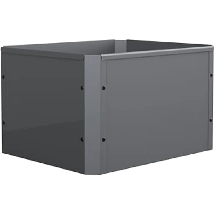 Urban Hochbeet Balora M, Metall Pflanzkasten 50x40 cm für Gemüse und Kräuter, wetterfest und langlebig – Bild 3