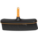 Fiskars OneClick Feinbesen, präziser Patio Besen für gründliche Reinigung