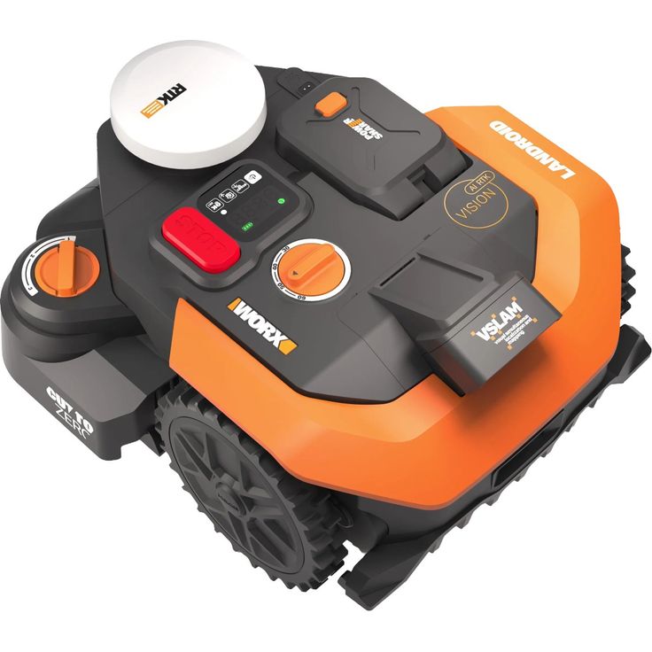 Worx Mähroboter M800 WR308E Landroid Vision Cloud, präzise Navigation, automatische Kartierung, für Rasenflächen bis 800 m²