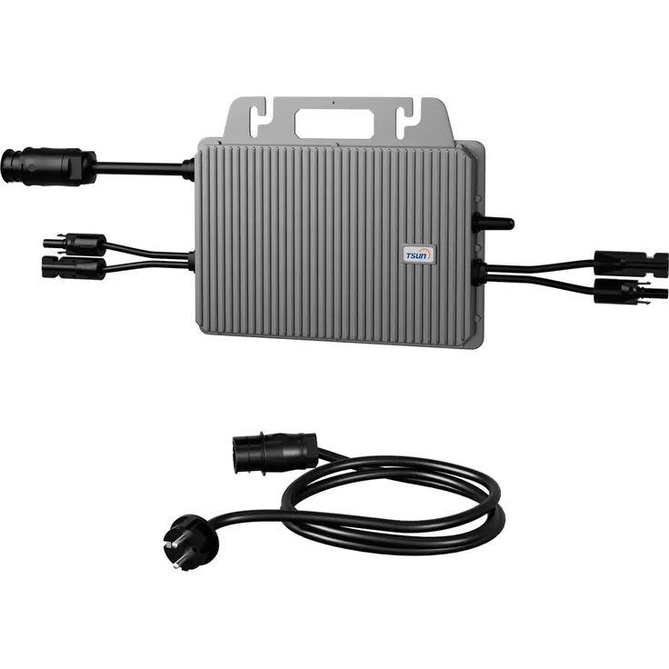 TSUN TSOL MS800, Mikro-Wechselrichter 800 W mit 2 MPPT, WLAN, Bluetooth, IP67 für Balkonkraftwerk