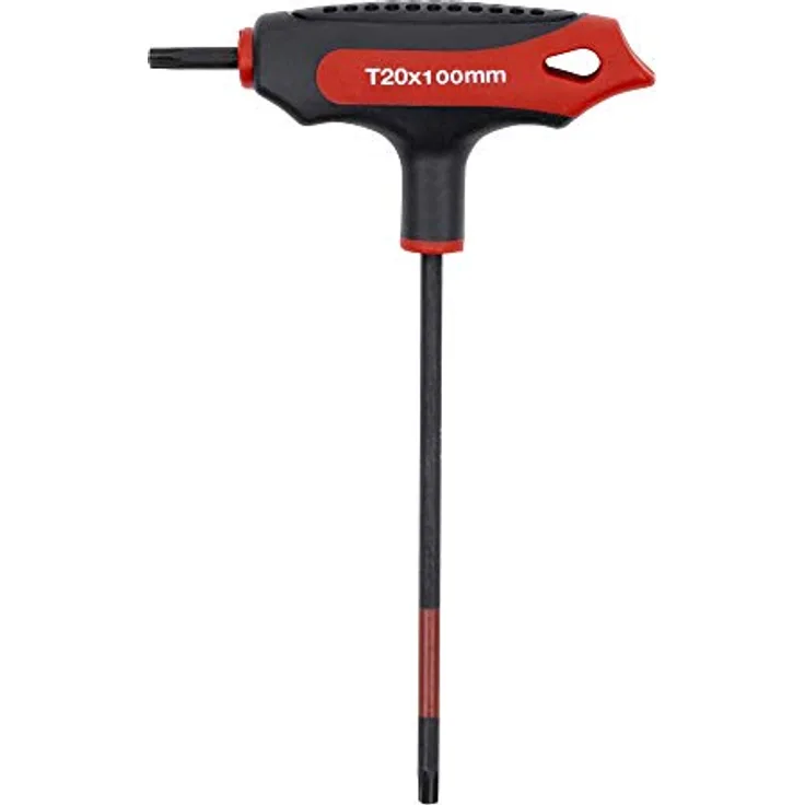 STIER T-Griff-Schraubendreher, Torx, TX20, als Kurz- oder Langklinke nutzbar, optimale Kraftübertragung