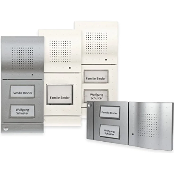DoorLine Classic Weiß Türsprechanlage, Klingel, Türöffner anschließbar, Haustelefon und Handy als Gegensprechanlage, Anschluss a-b 2-Draht – Bild 2