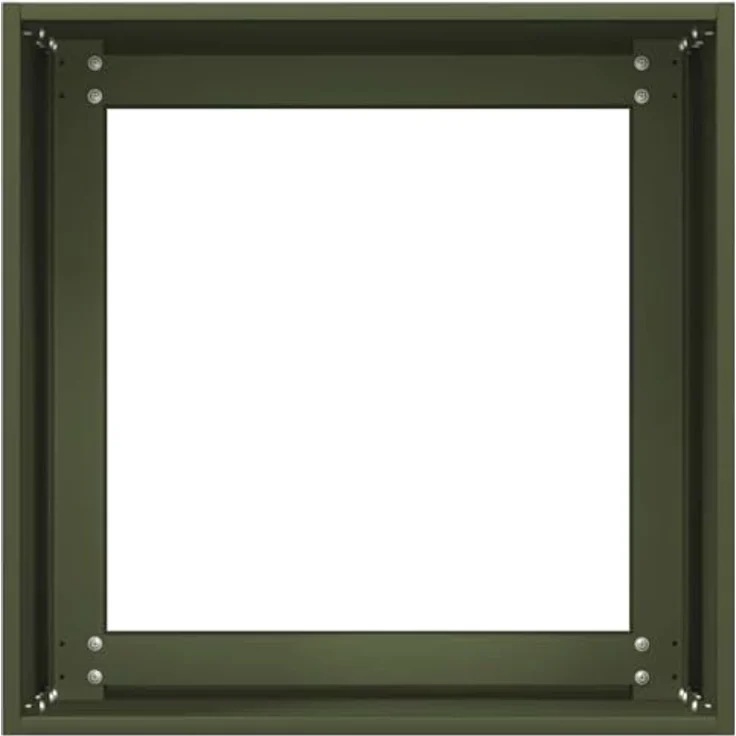 vidaXL Pflanzkübel Olivgrün 40x40x40 cm Kaltgewalzter Stahl, Pflanzschale, Garten-Garten-Pflanzkübel, Outdoor-Pflanzgefäß, Hochbeet – Bild 5