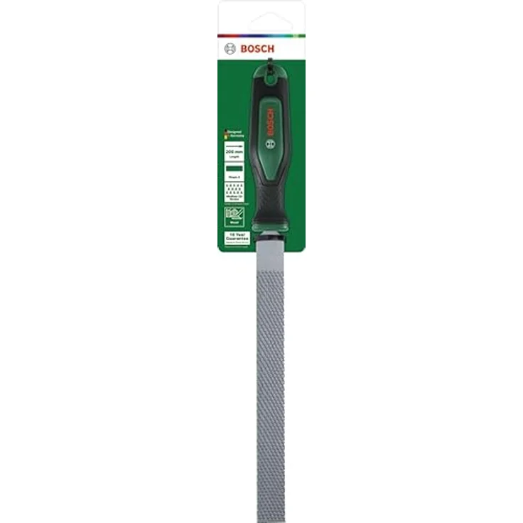 Bosch Home and Garden Flachholzraspel 200mm, langlebige Raspel aus Kohlenstoffstahl mit ergonomischem Griff – Bild 2