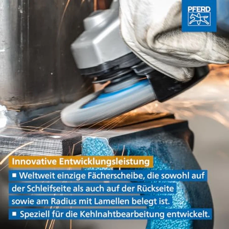 PFERD 69398196 Spezial-Linie SGP Z Curve STEELOX POLIFAN-Fächerscheibe – Bild 8