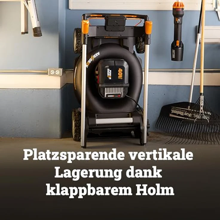 Worx Akku-Rasenmäher WG760E 51 cm – Bild 7