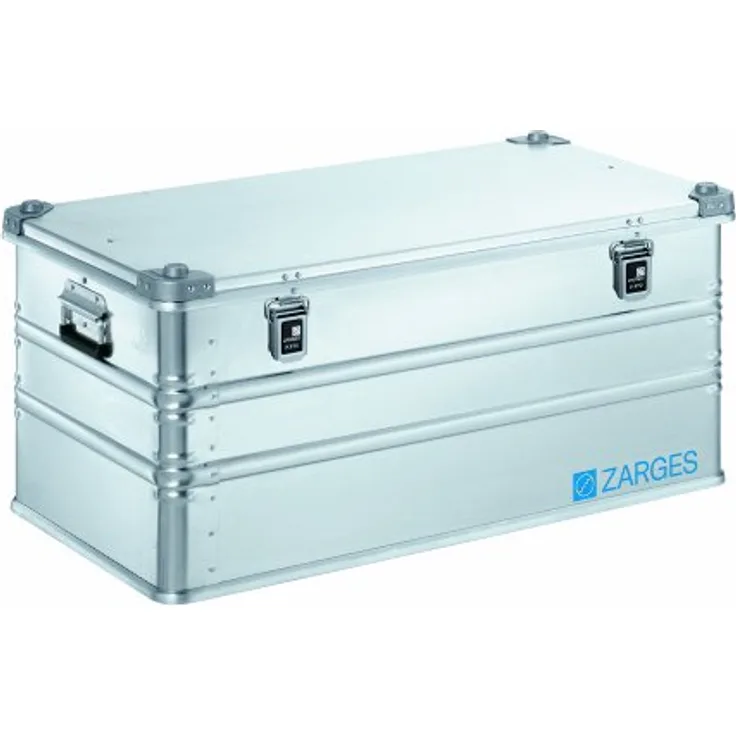 ZARGES Universalkiste K 470, 900x480x400mm, wasserdicht mit umlaufender Dichtung, Aluminiumguss Stapelecken